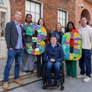 Common Purpose Ireland alumni and leadership team celebrate the organisation’s 30th anniversary in Dublin.