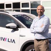Drivalia Ireland's Olivier Mantoulan beside a company vehicle as new research highlights fuel costs, fleet management challenges and EV adoption among Irish businesses.