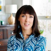 Portrait of Irish children's author and entrepreneur Julie Kennedy Fogarty, founder of an independent publishing business in County Tipperary and ACORNS programme alumna.