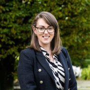 Clare Minnock, founder of StoryBev, pictured outdoors. The drinks industry marketing consultant helps beverage brands develop storytelling, branding and growth strategies.