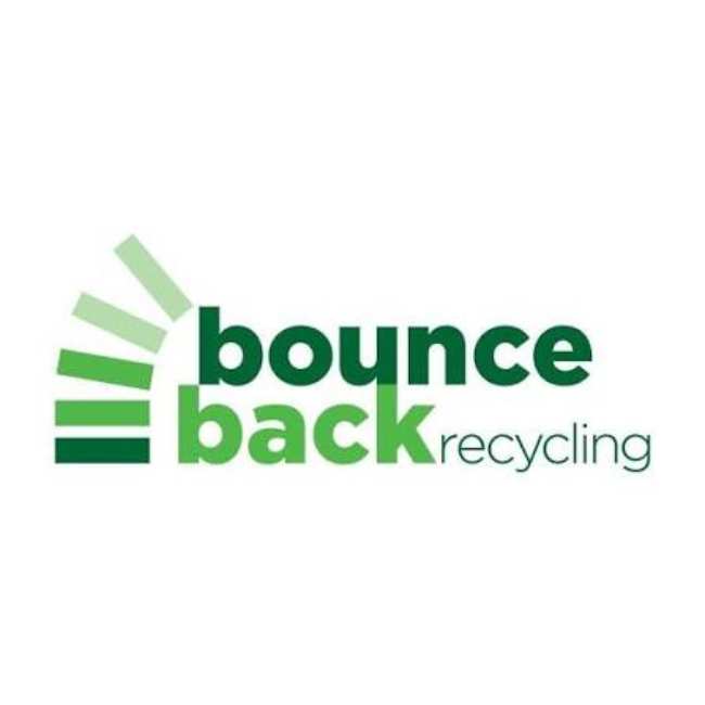 BounceBack Recycling logo.