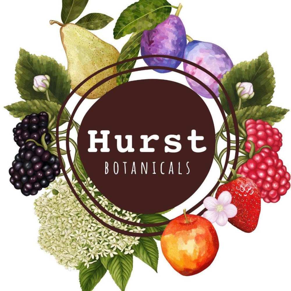 Hurst Botanicals logo.