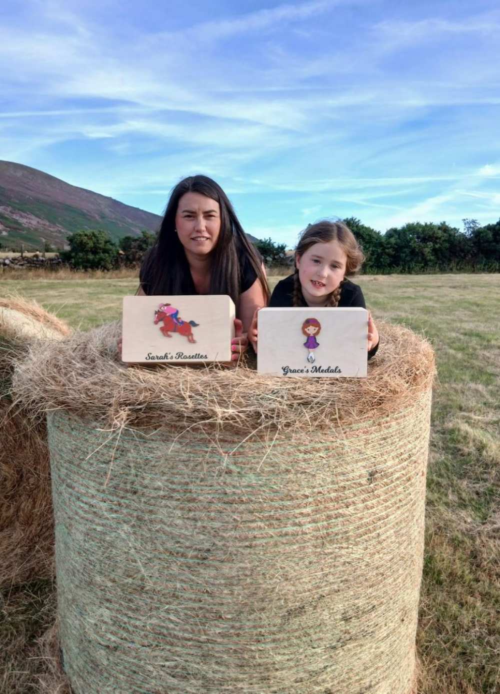 Carlow entrepreneur Ana Coady showcases Little and Loveable's personalised medal boxes, designed to preserve children's sporting memories and achievements.