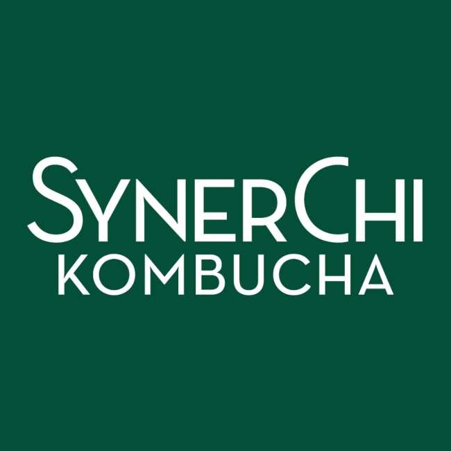 Synerchi Kombucha logo.
