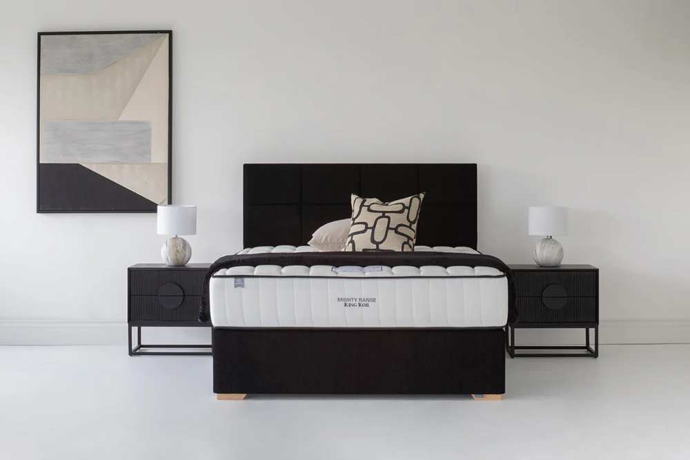 King Koil bed.