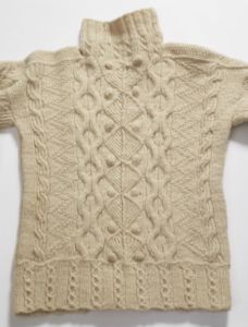 Aran jumper design