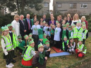 Minister for Education and Skills Richard Bruton launches the Irish Tree Trail film guide T.D.