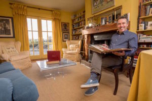 Turtle Bunbury pictured at his home in Oldfort, Tobinstown, County Carlow.