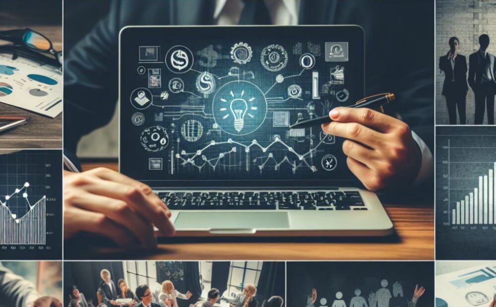 image showing journey of a start-up from idea onwards.