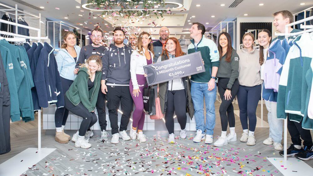 Group of people celebrating.